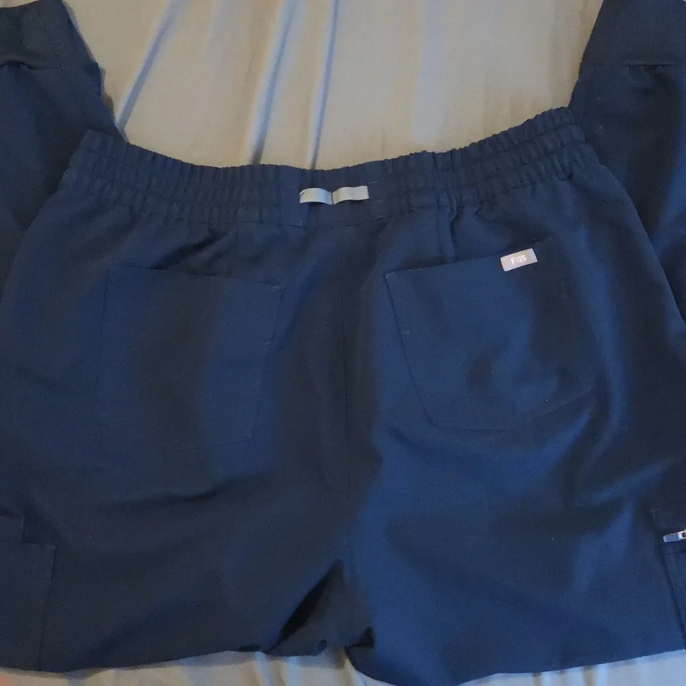 Figs High Waisted Navy Blue Joggers XXL - Picture 5 of 8